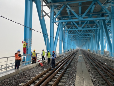 中天科技新型5G漏纜賦能滬蘇通長江公鐵大橋，實現5G網絡全覆蓋